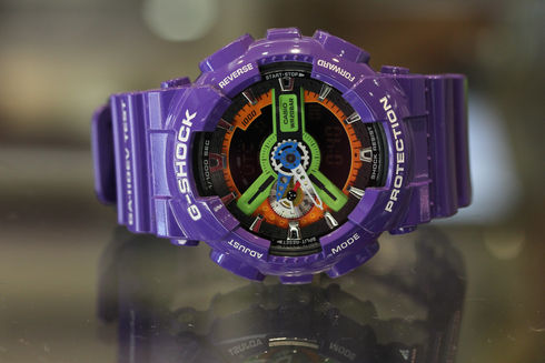 G-SHOCK EVANGELION GA-110EV-6AJR