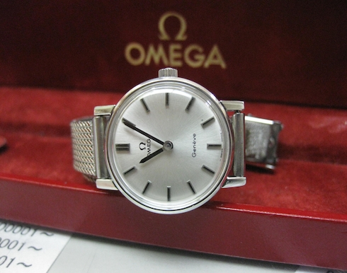 オメガ デビル（OMEGA De Ville ）メッシュブレス仕様、買い取ったどー！