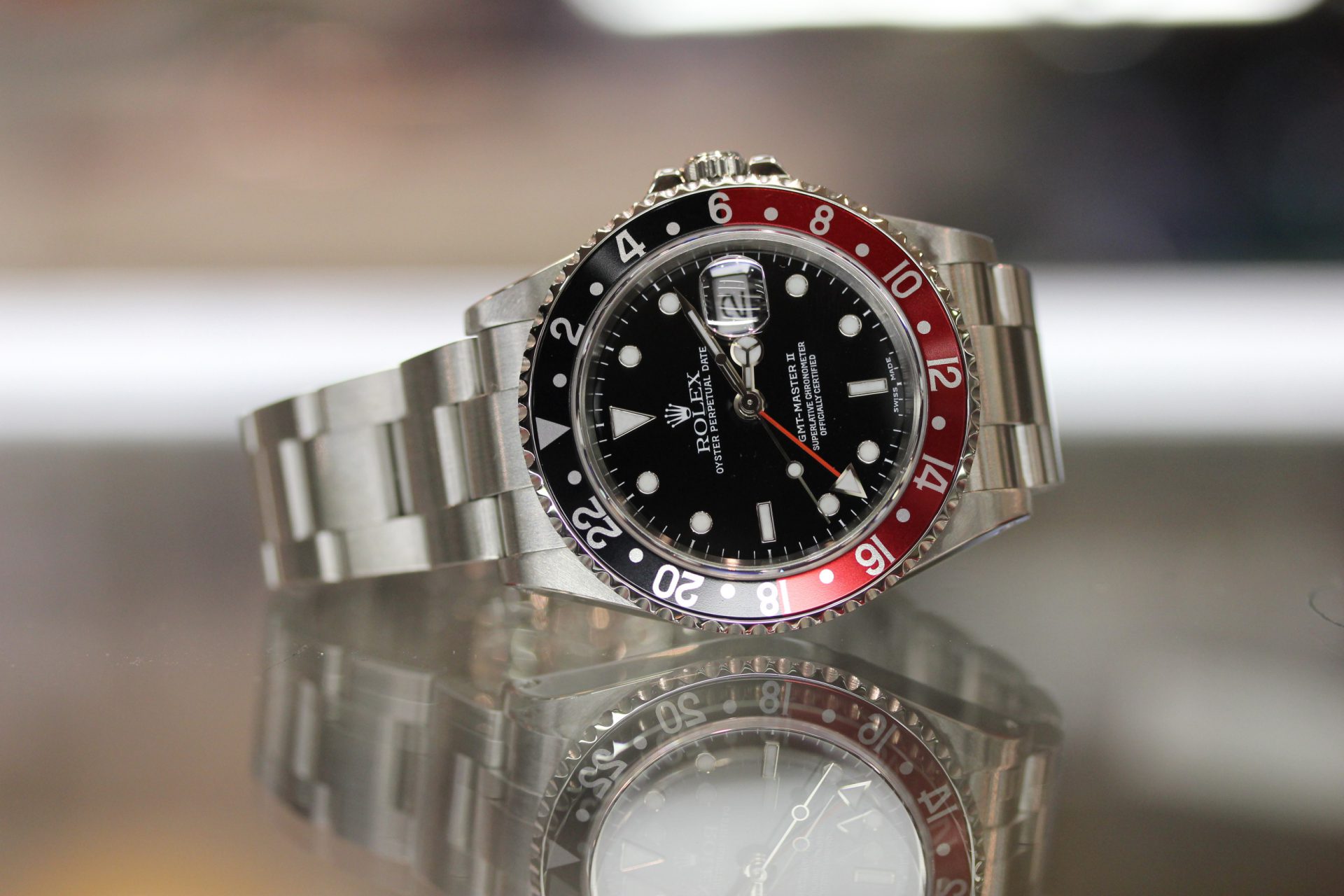 Rolex 16710 GMT MASTER II-RED/BLACK