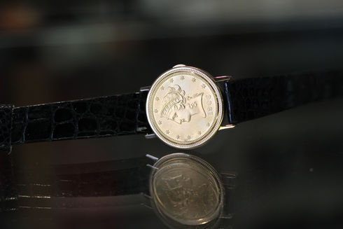 JAEGER-LECOULTRE $10 Gold Coin Watch