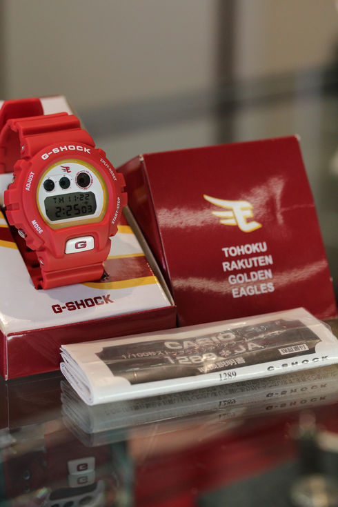 CASIO G-SHOCK TOHOKU RAKUTEN GOLDEN EAGLES  DW-6900BRGE-4JR