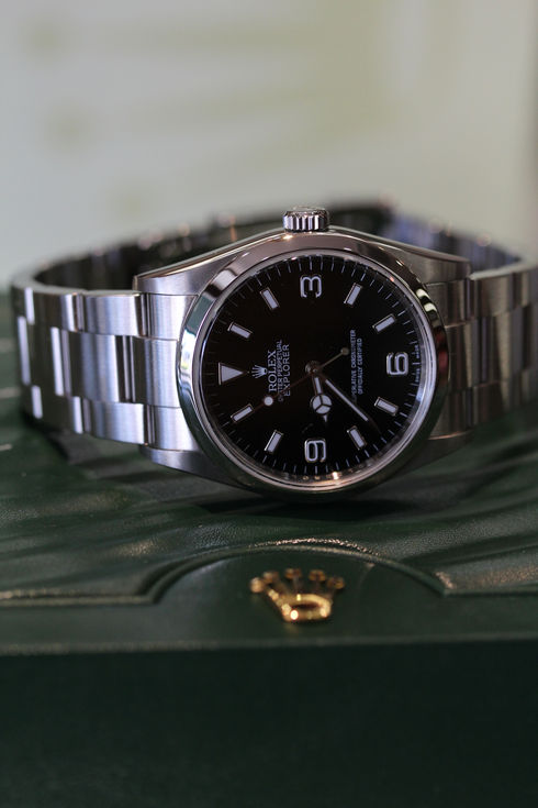 Used Rolex Watch Men’s Explorer Ref.114270