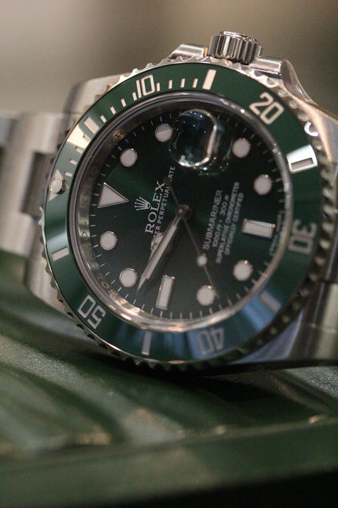 ROLEX Green Submariner Date Ref.116610LV