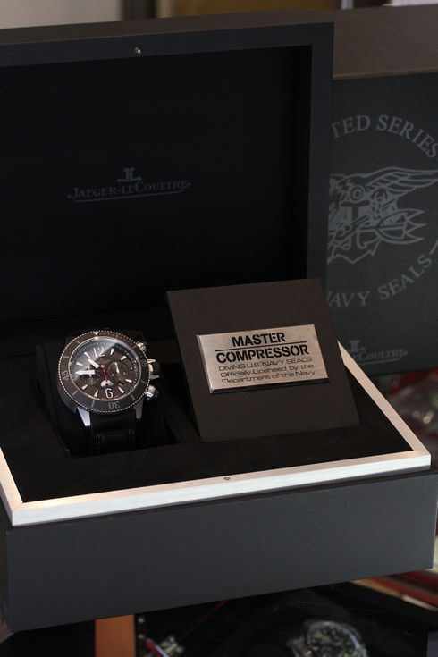 JAEGER LE COULTRE Master Compressor Diving Chronograph Gmt Navy Seals Limited Edition Ref.Q178T470
