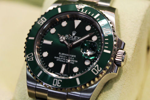 Green Submariner Date Ref.116610LV