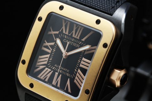 Cartier Santos 100 Carbon W2020009