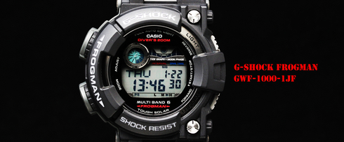 G-SHOCK FROGMAN GWF-1000-1JF