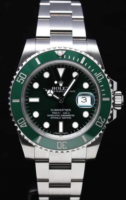 ROLEX Green Submariner Date Ref.116610LV