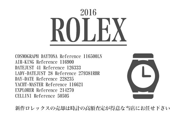 ロレックスの新作がゾクゾク！