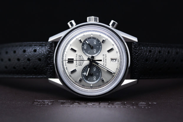 TAG HEUER Carrera Chronograph Telemeter Glassbox Ref.CAR221A.FC6353