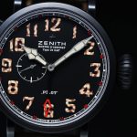 Zenith Pilot Montre d'Aeronef Type 20 GMT Mens Watch