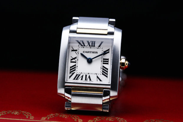 Cartier Tank Francaise White タンクフランセーズSM W51007Q4