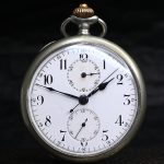 ロンジン LONGINES Cal.18.72搭載 手巻き 懐中クロノグラフ SKS製 ニッケル仕様ケース