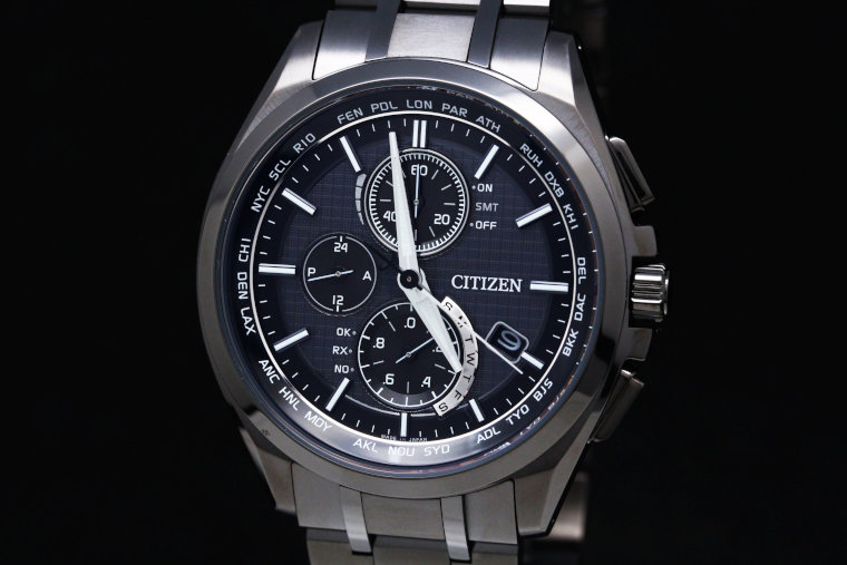 CITIZEN  ATTESA AT8044-56E ワールドタイム電波時計