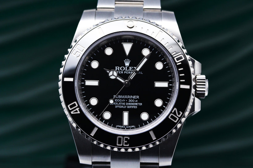 Rolex Submariner Automatic Black Dial Men's Watch 114060