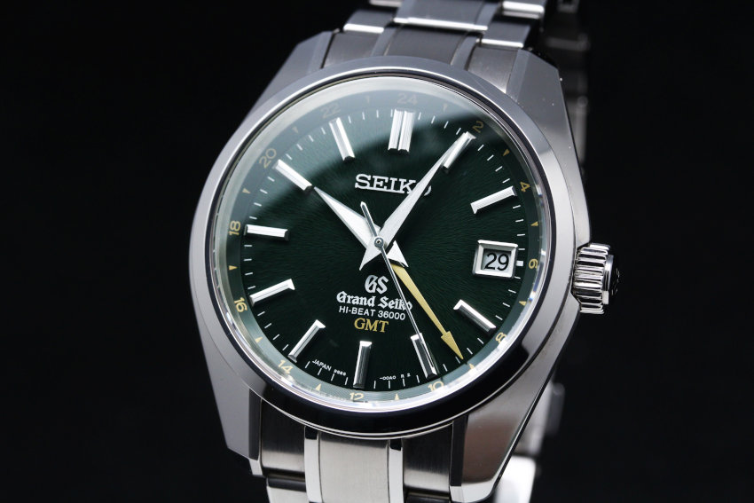 Grand Seiko Hi-Beat GMT With Green Dial SBGJ005