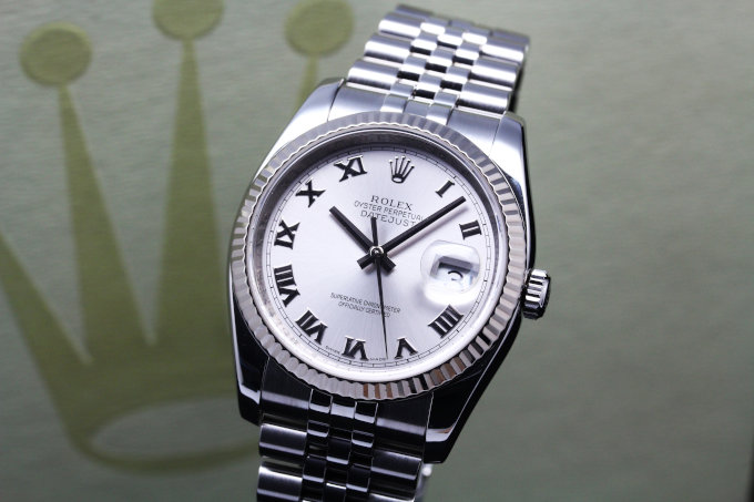 Rolex Stainless Steel Datejust 116234 Dial Roman (3)