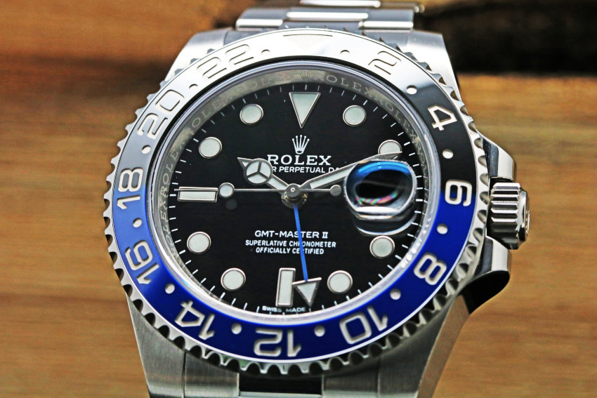 Rolex GMT MASTER II Black and Blue Ceramic