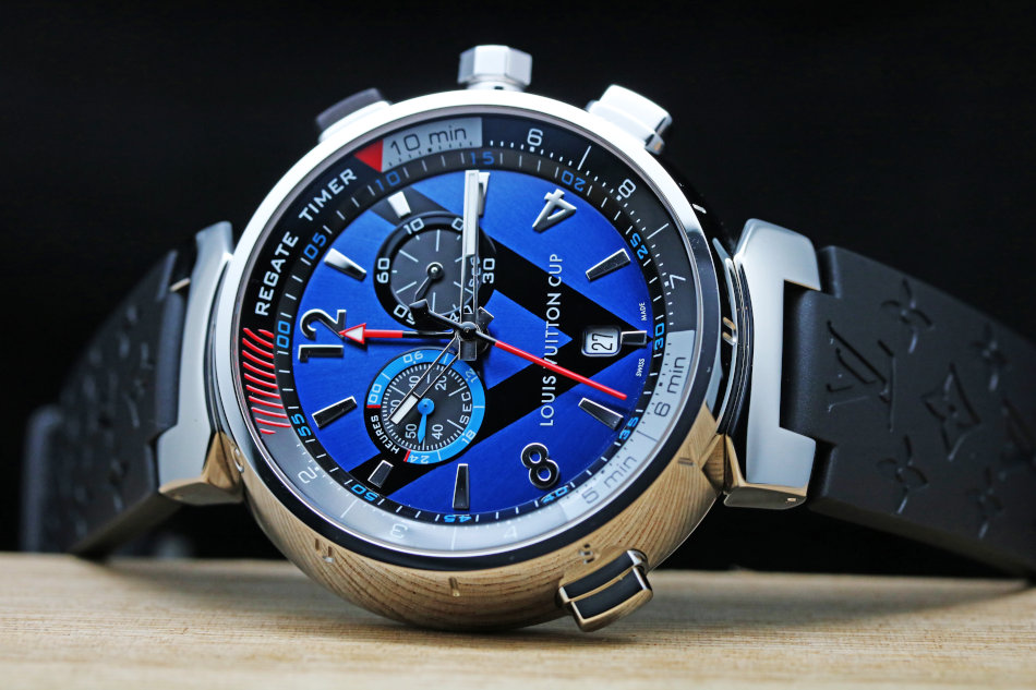 Louis Vuitton Tambour Regatta Navy Watch Q102D