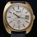 グランドセイコー GS 6145-8030 金無垢 和装文字盤 18KYG
