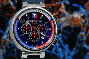 LOUIS VUITTON TAMBOUR CHRONOGRAPH REGATTA MEN'S WATCH