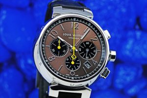 LOUIS VUITTON TAMBOUR CHRONOGRAPH Q112FZ