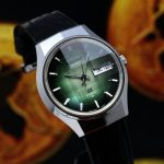 グランドセイコー 5646-7020 グリーングラデーション 9面カットガラス