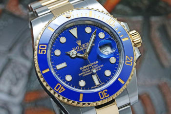 ROLEX Submariner Date 116613LB Automatic Blue Dial Men's Watch