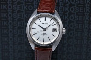 キングSEIKO　4502-7010 45KS 純正カーフベルト　スペアー竜頭付