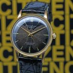 シチズン ジュニア 変わり文字盤 バタフライ J5140315 手巻き 0ミクロン金張り オーバーホール済み