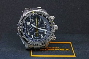 SEIKO Flight Master SBDS003 Chronog Titanium Automatic