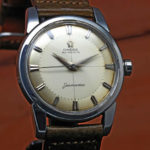 オメガ シーマスター Ref.2846-13SC Cal.501 ツートンダイヤル ドルフィンハンド オーバーホール済み