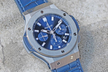 HUBLOT Big Bang Steel Blue 301.SX.7170.LR HUB 4100 44mm