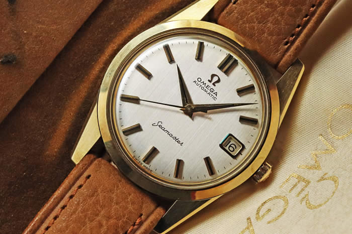 【OMEGA】オメガ シーマスター デイト cal.562 ヴィンテージ ref.14701 61SC 自動巻き メンズ_718861【ev20】