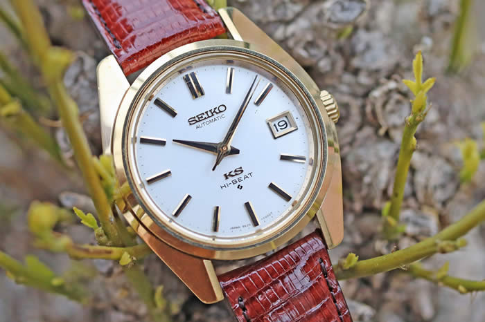 SEIKO キングセイコー 腕時計 5625-7000 ゴールド-