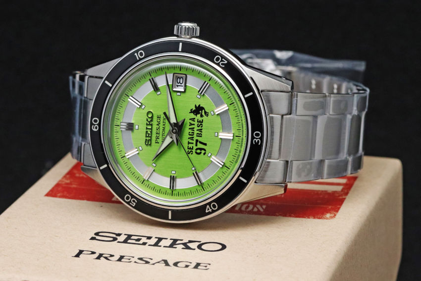 101647918 セイコー プレザージュ 所ジョージ 世田谷ベース コラボレーション 970本限定 時計 腕時計 メンズ 自動巻 SS SARY225 4R35-05YO セイコー「プレザージュ」、「所ジョージの世田谷ベース」とのコラボ