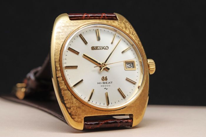 セイコー SEIKO 4522-8010 グランドセイコー ハイビート K18YG Cal.4522A 手巻き メンズ 内箱付き_730765