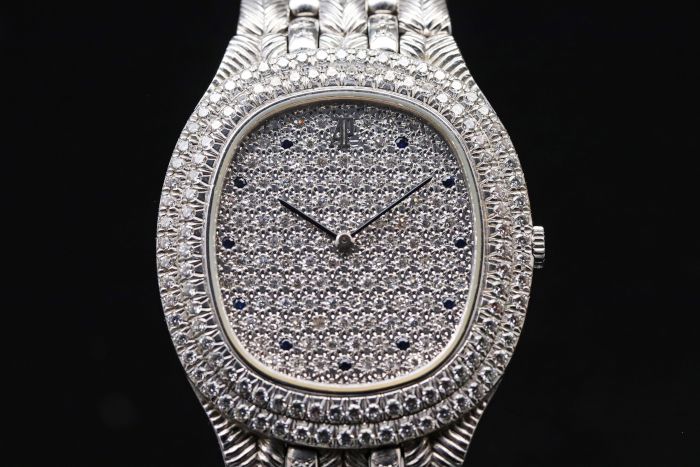 Audemars Piguet Diamond Sapphire Watch 56478 18KWG (5)
