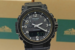 カシオ プロトレック エコ素材採用 電波ソーラー搭載モデル PRW-51FC-1JF