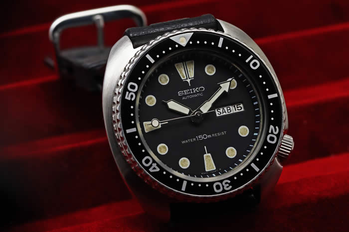 レビュー高評価商品 セイコー 150mダイバー 3rdモデル Ref.6309-7040 海外仕様 滋賀 時計