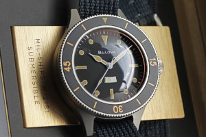 BULOVA 98A266 Archives Series MIL-SHIPS