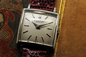 IWC レディース スクエア Cal.41 シルバーダイヤル 手巻き