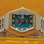 セイコー キングセイコー スペシャル バナック 5256-5010 エメラルドグリーングラデーションダイアル 多面カットガラス 純正ブレス