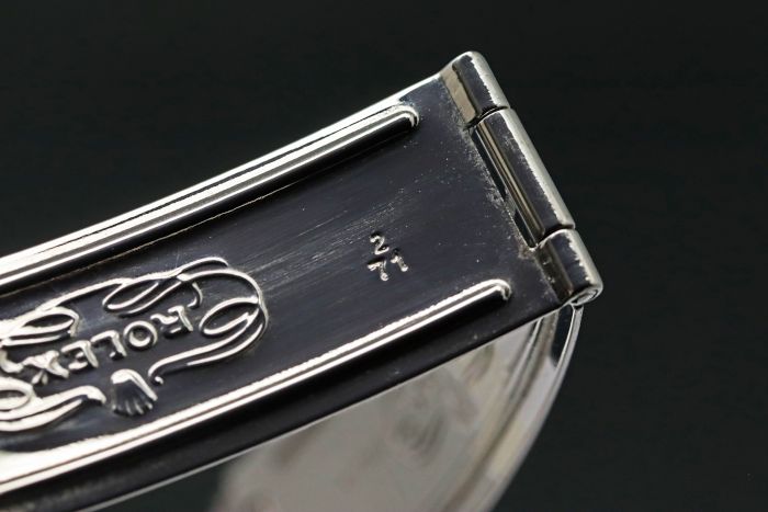 ロレックス エアキング Ref.5500 Cal.1520 ブルーグレーダイアル