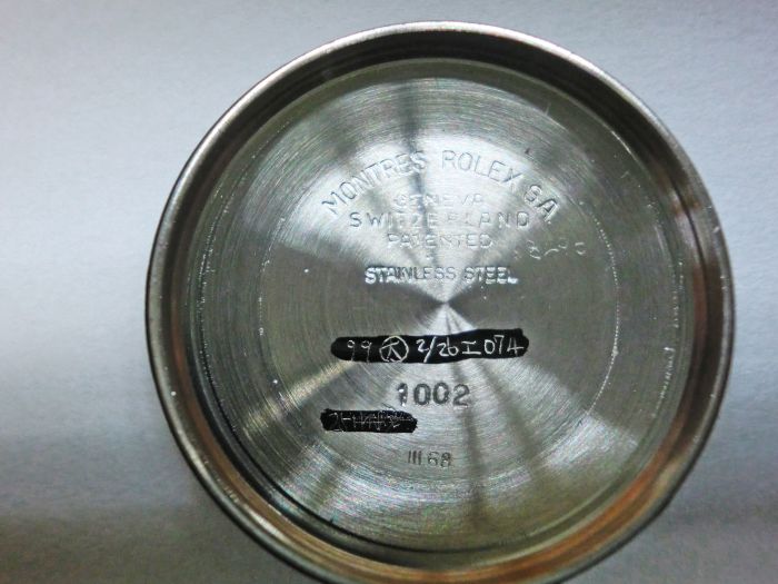 ロレックス エアキング Ref.5500 Cal.1520 ブルーグレーダイアル