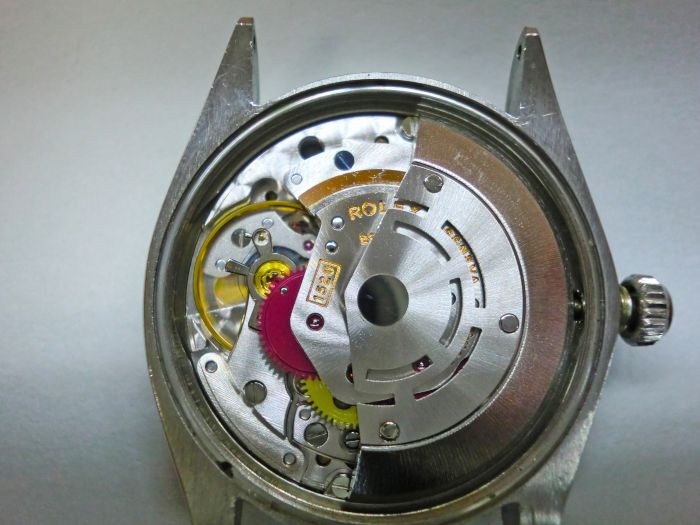 ロレックス エアキング Ref.5500 Cal.1520 ブルーグレーダイアル