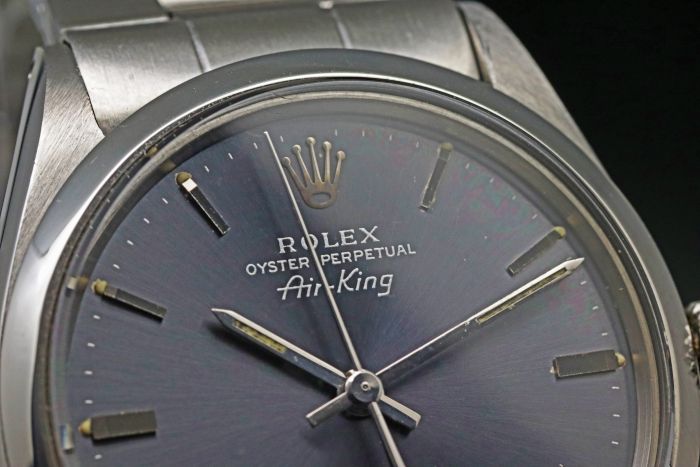 ロレックス エアキング Ref.5500 Cal.1520 ブルーグレーダイアル