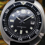 セイコー 150mダイバー 2nd 後期 植村モデル 6105-8110 自動巻き 1974年6月製造