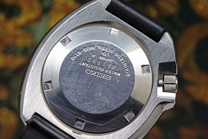 セイコー 150mダイバー 2nd 後期 植村モデル 6105-8110 自動巻き 1974年6月製造