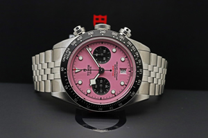 チューダー/チュードル ブラックベイ クロノ 79360N-0019 ピンク/ブラック